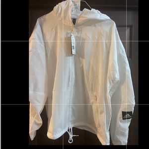 Adidas windbreaker sz large
